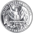 1961  p  Washington Quarter Gem Proof 90  Silver