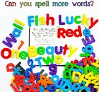 Magnetic Letters Numbers 112 Pieces Fridge Magnets Kids Learning Spelling