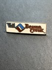 Vintage Vail Beaver Creek Gold Tone Enamel Lapel Ski Pin