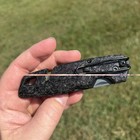 Custom Gator Skin Finish Milwaukee Fastback Utility Knife In Black And Red