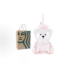 Starbucks China 2026 Dessert Party Summer Pink Bear Manager Glass Cup