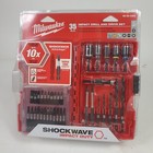 New  factory Sealed  Milwaukee 48-32-4402 Impact Drill And Driver Set  35pc 