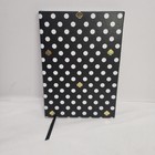 Kate Spade New York Black W polka Dots   Gold Spades Undated Daily Planner - New