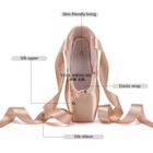 Child And Adult Ballet Dance Shoes Girls Ballet Pointe Shoes With Ribbons