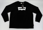 New Women s Levi s Batwing Logo Pullover Sweatshirt Large Nwt - Us Seller