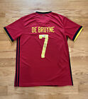 Kevin De Bruyne Signed Autograph Belgium Soccer Jersey Beckett Bas Witnessed