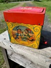 Vintage 50 s Mattel Jack In The Music Box Jolly Tune The Clown   not Working  