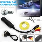 Usb 2 0 Audio Video Vhs To Dvd Vcr Pc Hdd Converter Digital Capture Card Adapter