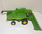 Ertl John Deere 9870 Sts Combine With Corn Header  Diecast 1 32