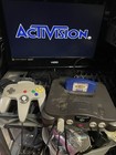 Nintendo 64 N64 Console  Bundle W  Expansion Pack   1 Game  2controllers Tested