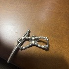 Hair Clips Beaded Metal Hair Clip For Women  Floral Barrette 1pcs
