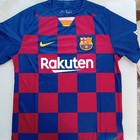 Lionel Messi Signed Autographed Fc Barcelona Jersey Psa dna Coa