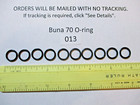 013 O-ring  7 16  Id X 9 16  Od X 1 16  Thick  Buna-70   Quan 10 