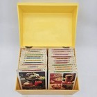 Betty Crocker Recipe Card Library Yellow Box Mid Century Vintage 1970   s