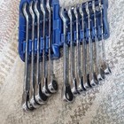 Expert 12pc Metric Ratcheting Box Wrench Set 8-19mm Steel Polished Holder