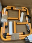 Adjustable Dip Bar Station  Heavy Duty Steel High Parallette  open Box  Home Gym