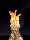 Vintage Art Deco French Decanter  For Cordials  4 Chamber Bottle W   Stoppers