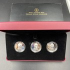 2011 Canada Royal  15 Dollars Continuity Of Crown 3 Coin Fine Proof Silver Set