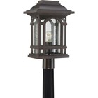 Quoizel Cathedral 18 75  Outdoor Large Post Lantern Palladium Bronze Cat9011pn