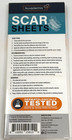 Nuvadermis Scar  4  Reusable Silicone Sheets  For Old   New Scars  Keloids  Burn