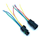 14 Awg Assembled Delphi Weather Pack 4 Pin Sealed Connector Kit  6  Wire