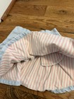 Vintage Levi   s Denim Skirt Toddler Size 4t Pink And White Lining
