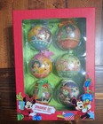 Disney Store - Princess  Alice  Jungle Book  Winnie Pooh Ball Ornament Set Rare