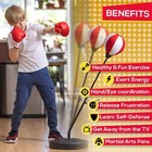 Kids Punching Bag With Gloves   Adjustable Boxing Bag Set For 3-10 Yrs Old