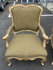 French Louis Xv Furniture Hand Carved Armchairs By Century Furniture