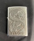 Zippo 1999 Barrett Smythe Zodiac Series Pisces Chrome Lighter Sealed In Box C180