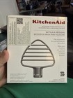 Kitchenaid Pastry Beater Ksmpb5 Silver Coated With Scraper For 4 5 Qt   5 Qt New