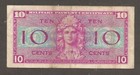 Usa Military Payment Certificate 10 Cents 1954  series 521   F  P-m30  Bnb-b1030