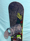      Ride Kink Freestyle 152cm Snowboard Park Pipe K2 Mach Bindings Size Large     