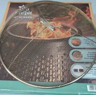 Tiki Brand 18  Fire Pit Screen Stainless Steel Spark Guard For Social   Huddle 