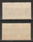 Ascension 1938 Kgvi Pictorial 4d And 6d Perf 13 5 