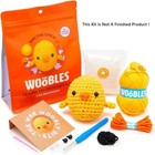 The Woobles Beginners Crochet Kit   Hook   All Materials Included   You Choose 