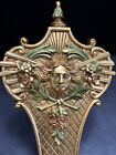 Louis Xiv Gilt Wall Sconce 17  Double Arm Sun King Franklin Mint Spain C1989
