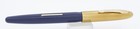 Eversharp Symphony Luxury 707 Blue W gold Cap Fountain Pen - No Nib - 1950