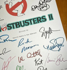 Ghostbusters Ii Script Cast-signed - Autograph Reprints - 120 Pages