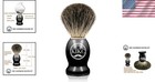 Luxurious Handcrafted Shaving Brush - Pure Badger  Wood Handle  Stress Reliever