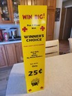 Vintage Winner s Choice 25   Lucky Lotto Number Vending Machine W  Keys