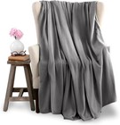 Soft Microfleece Blanket   Queen Size   All-season Comfort   Super Soft Light   