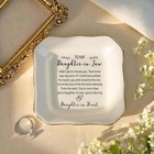 Malfirst To My Daughter In Law Ring Dish