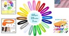 60-piece Puppy Id Bands Set - Adjustable Whelping Collars
