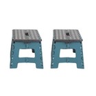 Durable Foldable Step Stool Anti-slip Rubber Portable Handy 8 5in  2-pack 