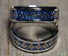 Masonic Ring  Square   Compass Blue  Silver   Gold   Size 11   Free Shipping