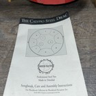 The Calypso Steel Drum With Stand Woodstock Percussion Trinidad And Tobago Red