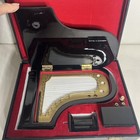 Broadway Gifts Black Baby Grand Piano Music Box With Bench And Black Case