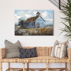 Farmhouse Barn Wall Art Painting  Canvas Rustic Farm Picture Hand Painted