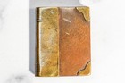 Faux Miniature Book Antique World War I Soldier Trench Art Lighter Militaria
